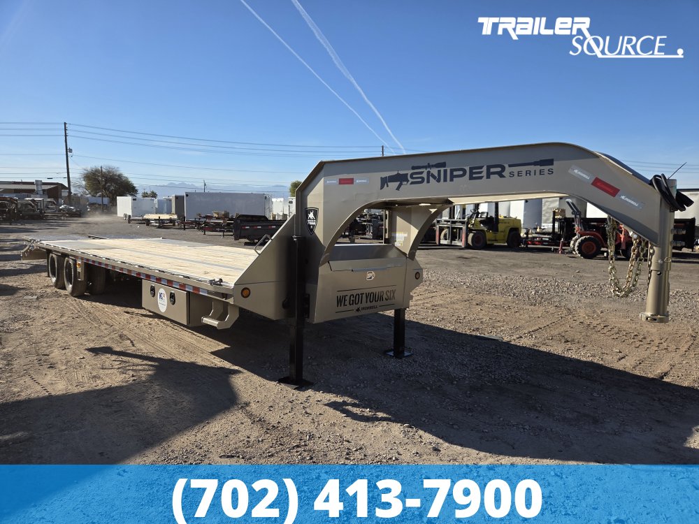 102x32 Iron Bull FLG 32' 24K Gooseneck