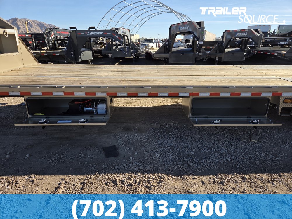 102x32 Iron Bull FLG 32' 24K Gooseneck