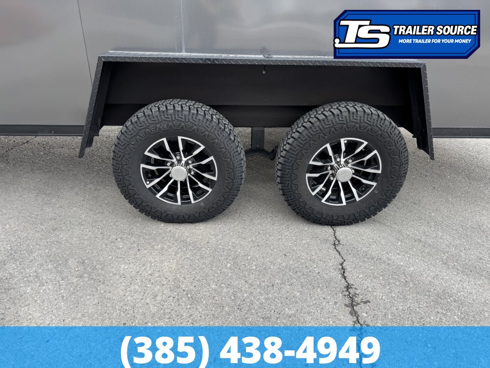 7.5x20 Look Moab Enclosed Cargo Trailer - 8'0" Interior - 10K GVWR - Alloy Wheels, Aluminum Walls and Ceiling, Battery, Black Out Package, D-Rings, Finished Interior, Roof Vent, So