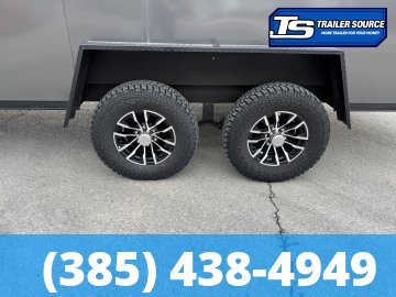 7.5x20 Look Moab Enclosed Cargo Trailer - 8'0" Interior - 10K GVWR - Alloy Wheels, Aluminum Walls and Ceiling, Battery, Black Out Package, D-Rings, Finished Interior, Roof Vent, So