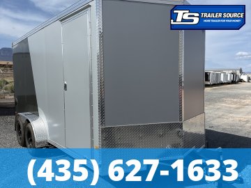 7x16 Wells Cargo Road Force Enclosed Cargo Trailer - 7'0" Interior - 7K GVWR - .080 PolyCor, 2 Tone Color