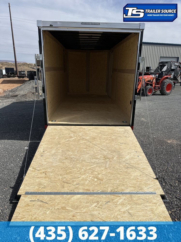 7x16 Wells Cargo Road Force Enclosed Cargo Trailer - 7'0" Interior - 7K GVWR - .080 PolyCor, 2 Tone Color