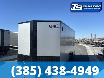 8.5x18 Look ST DLX Enclosed Cargo Trailer - 7'0" Interior - 7K GVWR - .080 PolyCor, Alloy Wheels, Black Out Package