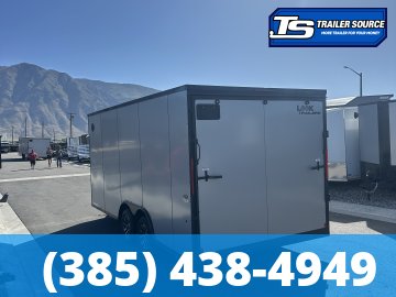 8.5x18 Look ST DLX Enclosed Cargo Trailer - 7'0" Interior - 7K GVWR - .080 PolyCor, Alloy Wheels, Black Out Package