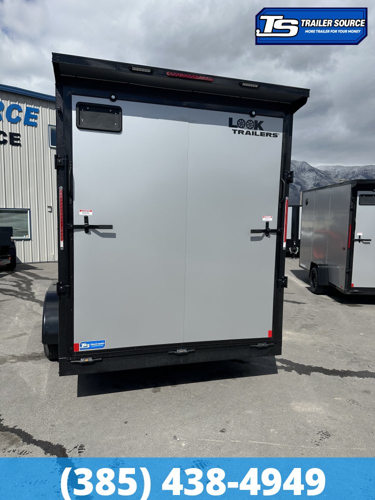 7x16 Look Element Elite Pro Enclosed Cargo Trailer - 7'6" Interior - 7K GVWR -
