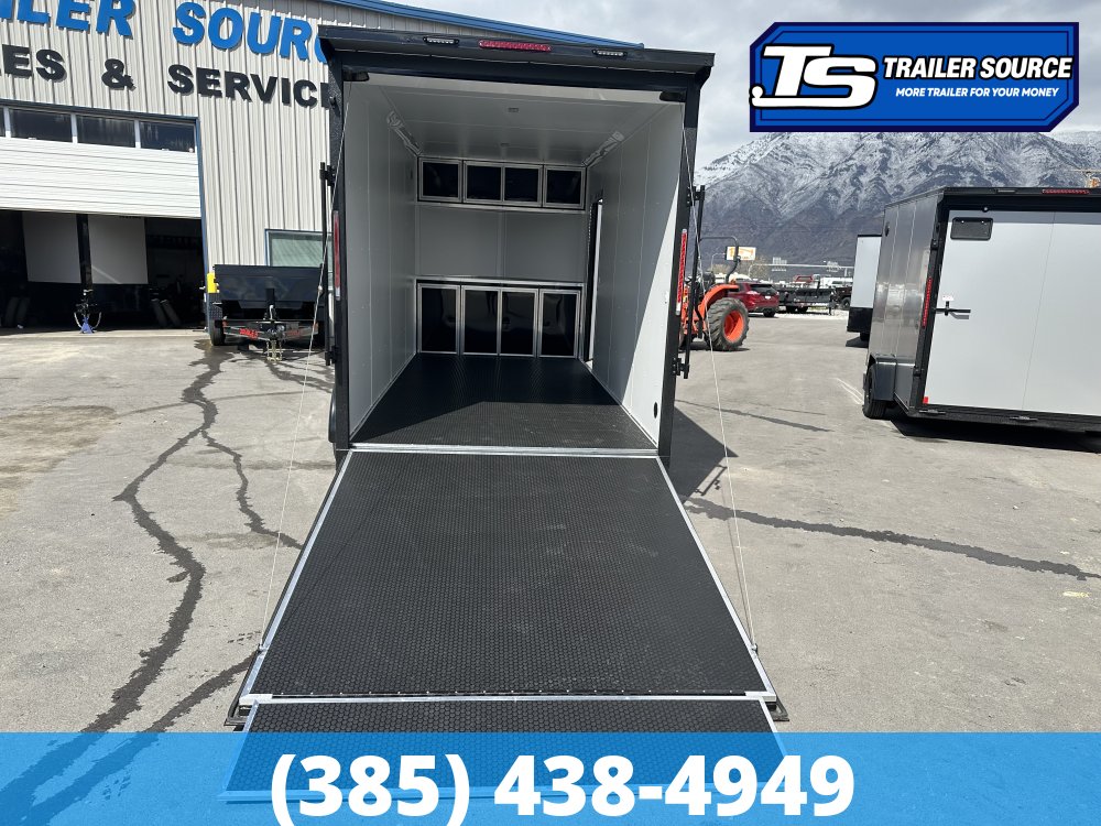 7x16 Look Element Elite Pro Enclosed Cargo Trailer - 7'6" Interior - 7K GVWR -