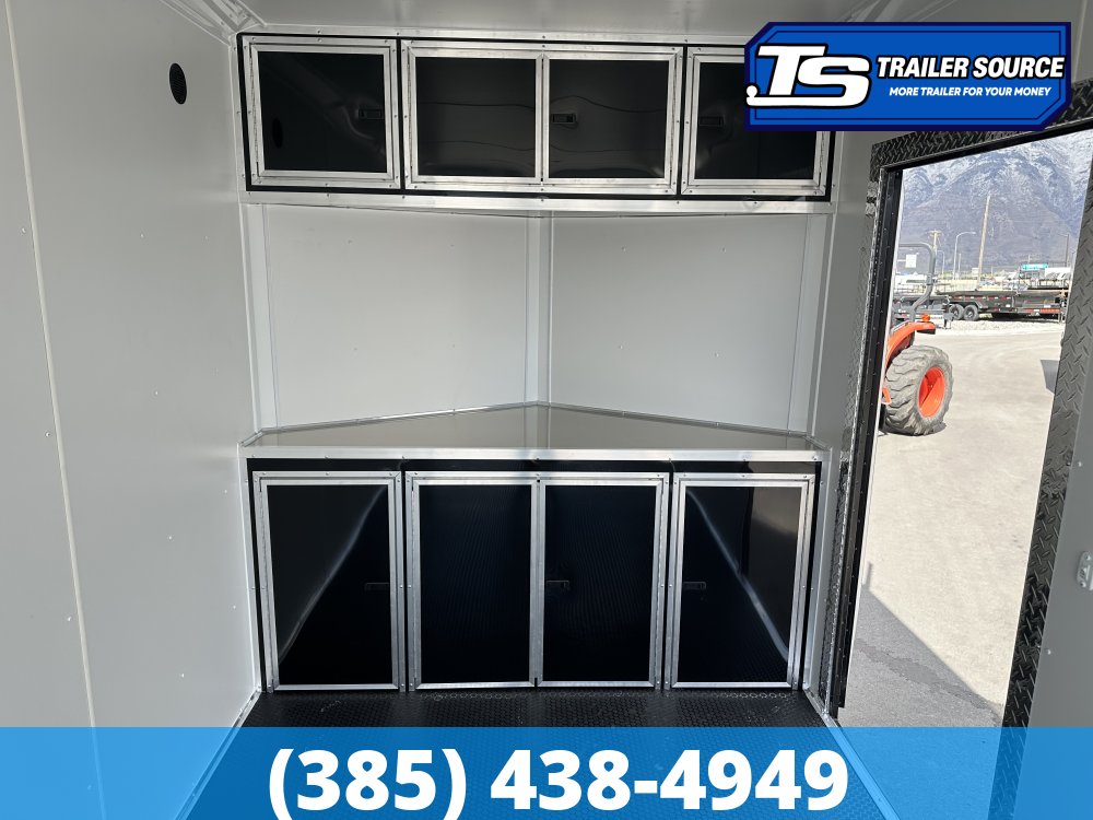 7x16 Look Element Elite Pro Enclosed Cargo Trailer - 7'6" Interior - 7K GVWR -