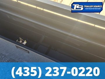 8.5x36 Lamar H8 Gooseneck Wide Body w/ Drive Over Fenders Equipment Trailer - 15.7K GVWR - 14 Ply Tires