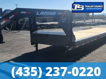 8.5x36 Lamar H8 Gooseneck Wide Body w/ Drive Over Fenders Equipment