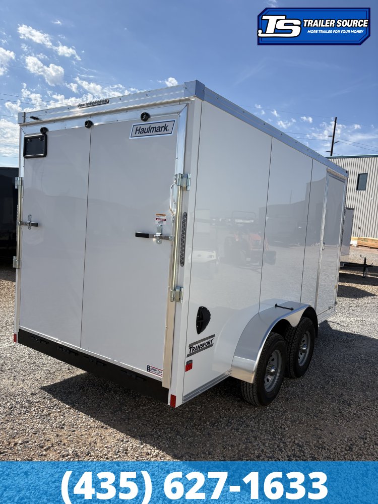 7x14 Haulmark Transport Enclosed Cargo Trailer - 7'0" Interior - 10K GVWR -