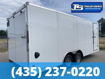8.5x20 American Hauler Arrow Enclosed Cargo Trailer - 7'0" Interior - 7K GVWR - .080 PolyCor, Ramp Door, Ramp Extension
