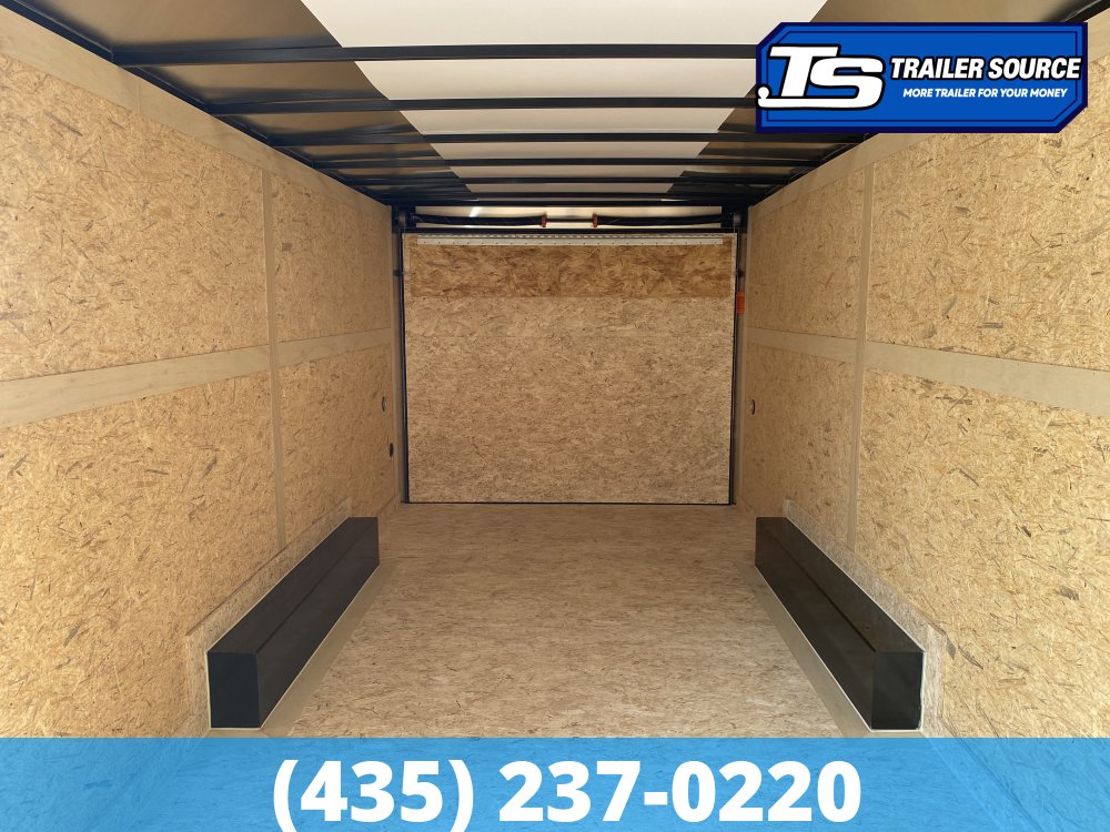 8.5x20 American Hauler Arrow Enclosed Cargo Trailer - 7'0" Interior - 7K GVWR - .080 PolyCor, Ramp Door, Ramp Extension