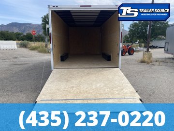 8.5x20 American Hauler Arrow Enclosed Cargo Trailer - 7'0" Interior - 7K GVWR - .080 PolyCor, Ramp Door, Ramp Extension