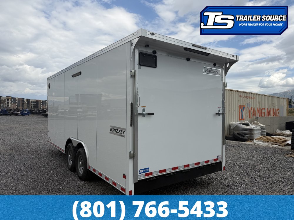 8.5x20 Haulmark Grizzly HD Contractor Edition Enclosed Cargo Trailer - 7'6" Interior - 14K GVWR -
