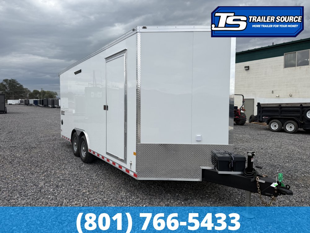 8.5x20 Haulmark Grizzly HD Contractor Edition Enclosed Cargo Trailer - 7'6" Interior - 14K GVWR -