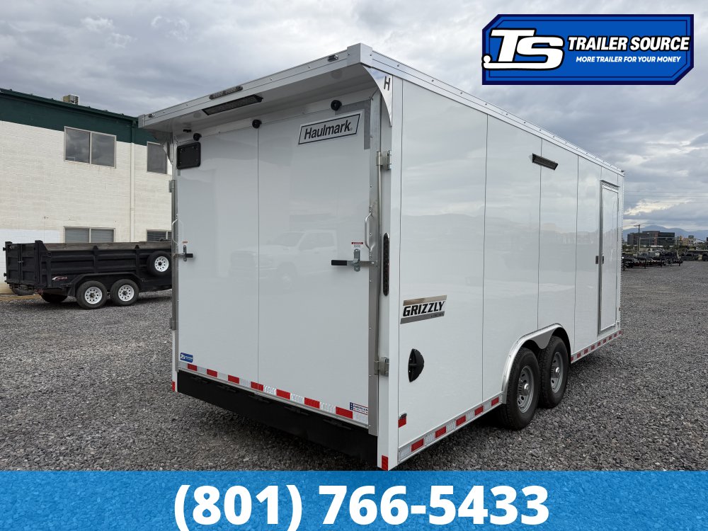 8.5x20 Haulmark Grizzly HD Contractor Edition Enclosed Cargo Trailer - 7'6" Interior - 14K GVWR -