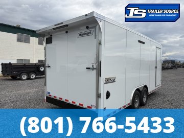 8.5x20 Haulmark Grizzly HD Contractor Edition Enclosed Cargo Trailer - 7'6" Interior - 14K GVWR -