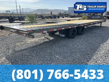 8.5x35 Diamond C FMAX-HDT 216 Gooseneck Hydraulic Dovetail Equipment Trailer - 40K GVWR - 18 Ply Tires, ABS Brakes, Hydraulic Jack(s)