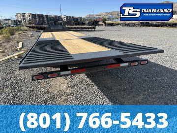 8.5x35 Diamond C FMAX-HDT 216 Gooseneck Hydraulic Dovetail Equipment Trailer - 40K GVWR - 18 Ply Tires, ABS Brakes, Hydraulic Jack(s)