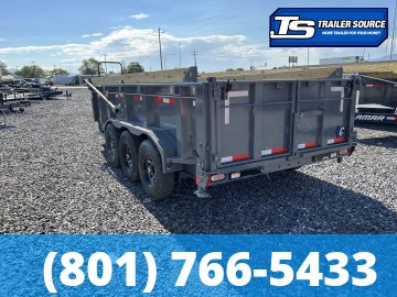 7x16 Diamond C LPT 307 Pacesetter Pkg Dump Trailer - 32" Sides - 24K GVWR -