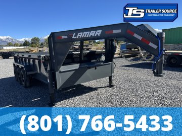 7x16 Lamar DT Gooseneck Dump