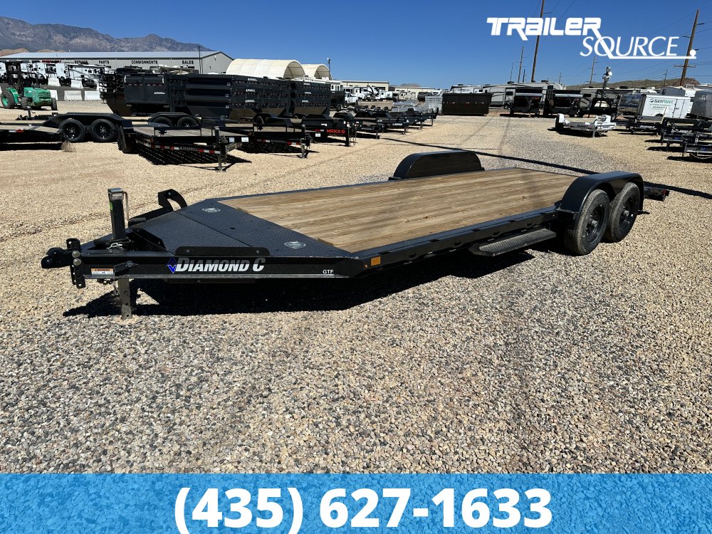 7x20 Diamond C GTF 10K Car Hauler Trailer
