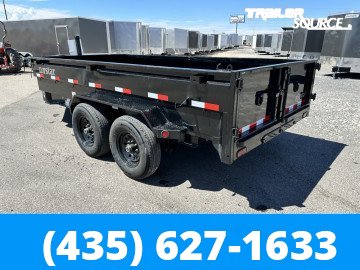 7x14 Norstar Iron Bull DXB 24" Sides 14K Dump Trailer