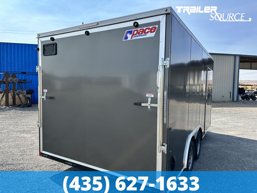 8.5x16 Pace American JOURNEY SE 7'0" Interior 7K Tandem Axle Enclosed Cargo