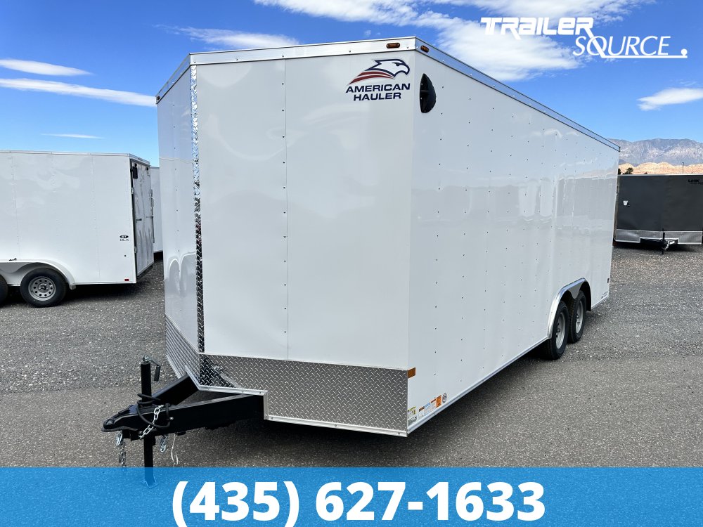 8.5x20 American Hauler Arrow Deluxe 7'0" 7K Tandem Axle Enclosed Cargo