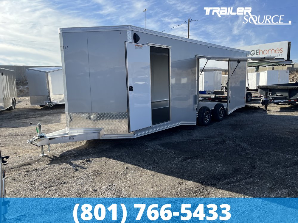 8.5x24 Alcom EZ Hauler 7'6" Interior Enclosed Cargo