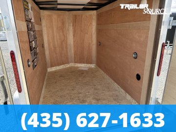 5x8 Wells Cargo FastTrac 5'6" Interior Single Axle Enclosed Cargo