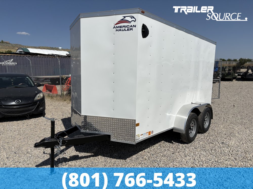 6x12 American Hauler Arrow 6'6" 7K Tandem Axle Enclosed Cargo