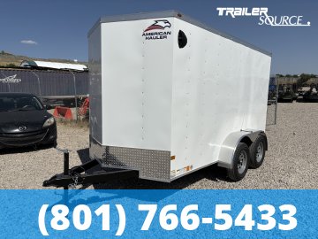 6x12 American Hauler Arrow 6'6" 7K Tandem Axle Enclosed Cargo