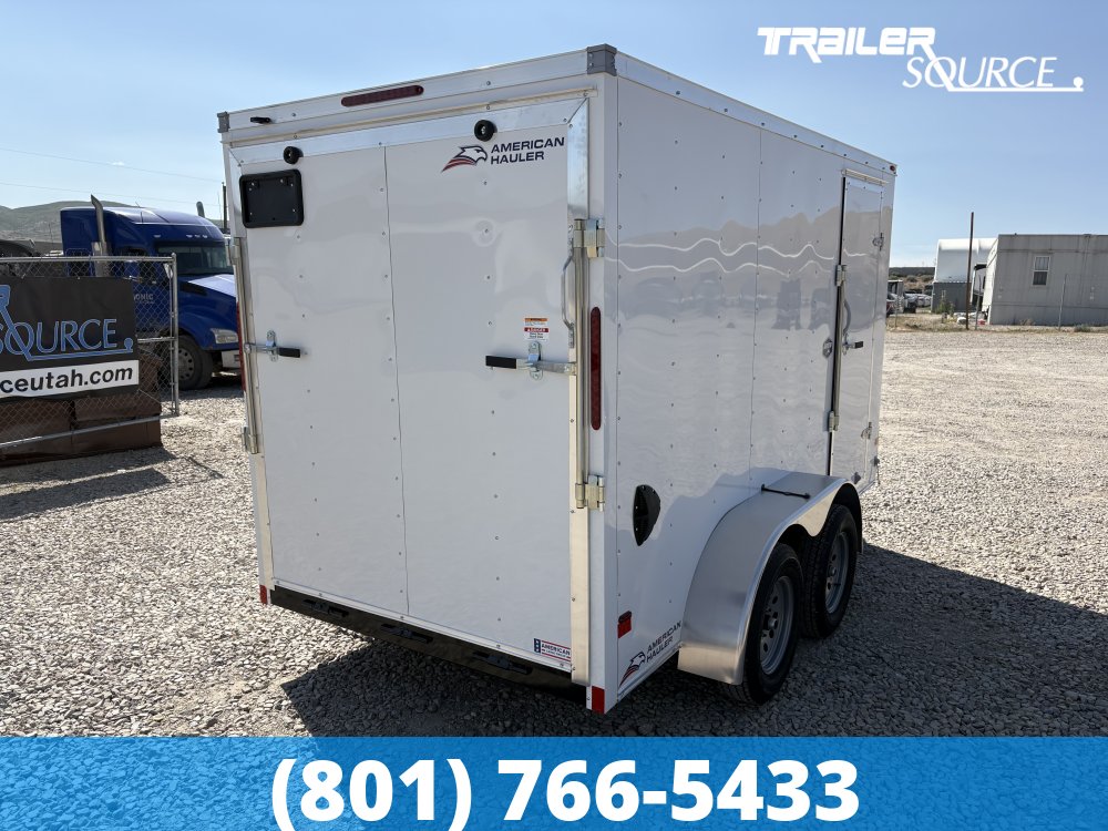 6x12 American Hauler Arrow 6'6" 7K Tandem Axle Enclosed Cargo
