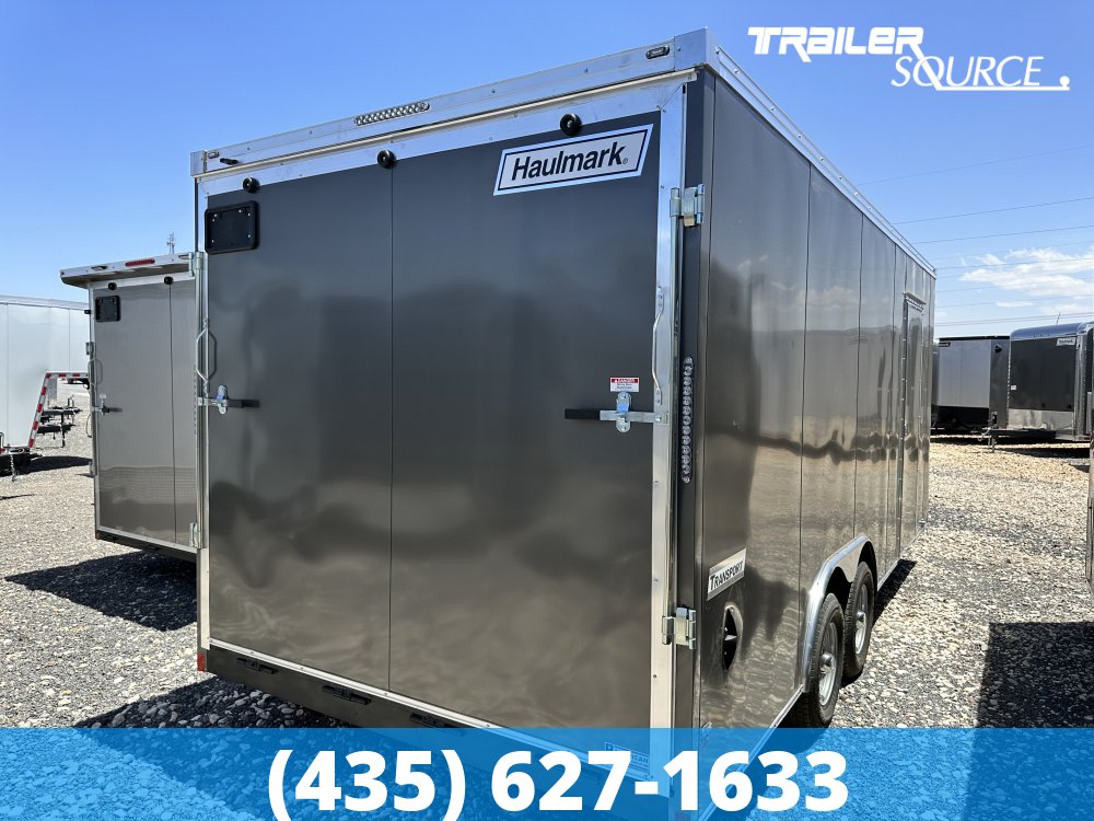 8.5x20 Haulmark Transport 7'6" Interior 10K Tandem Axle Enclosed Cargo