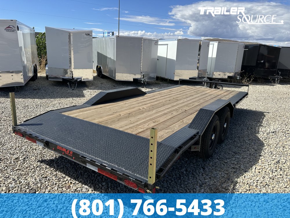 8.5x20 Double A 15.4K Pro Series EQ Equipment Flatbed