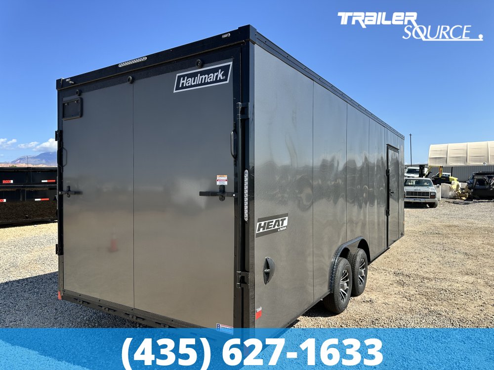 8.5x24 Haulmark Heat 7'6" Interior Enclosed Race Car Trailer