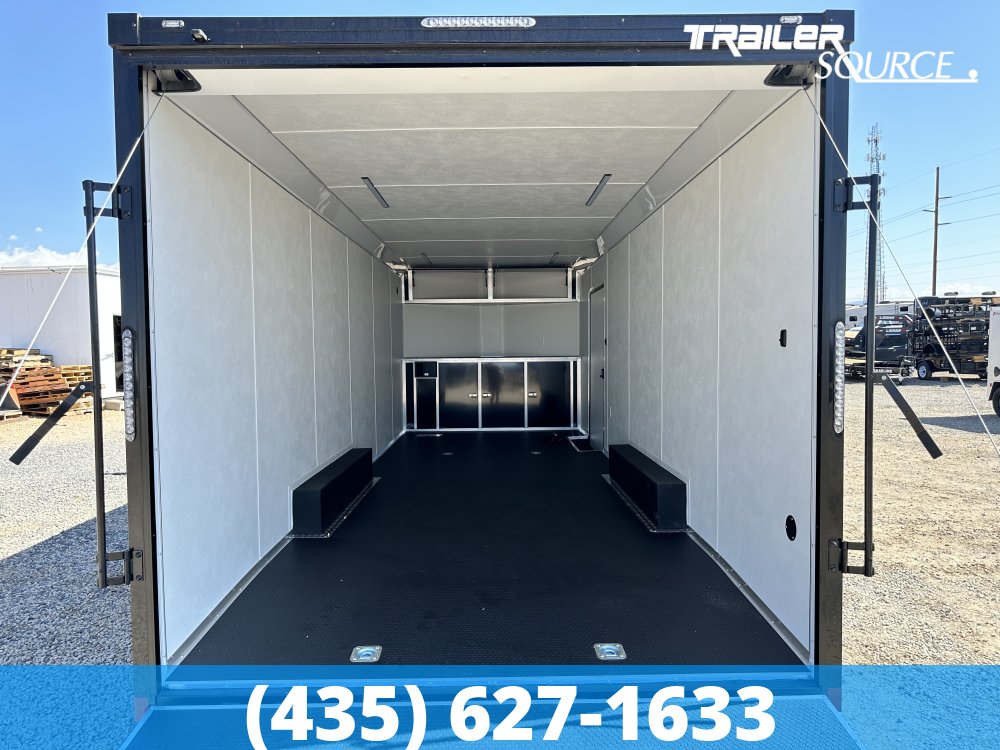 8.5x24 Haulmark Heat 7'6" Interior Enclosed Race Car Trailer