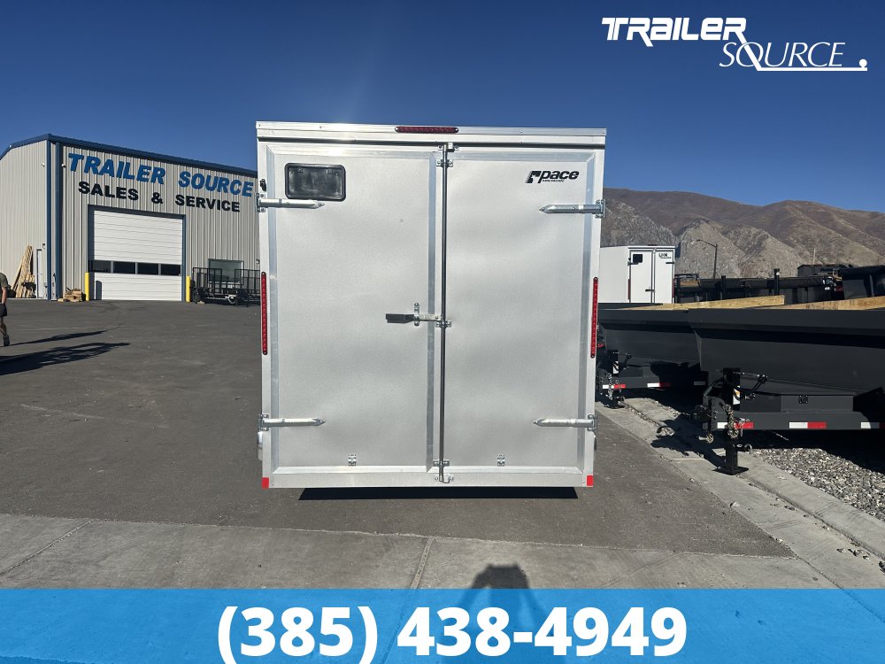 7x14 Pace American Outback Deluxe 7'0" Interior 7K Tandem Axle Enclosed Cargo