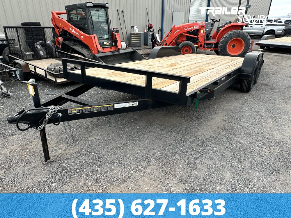 7x20 Carry-On Flatbed Car Hauler