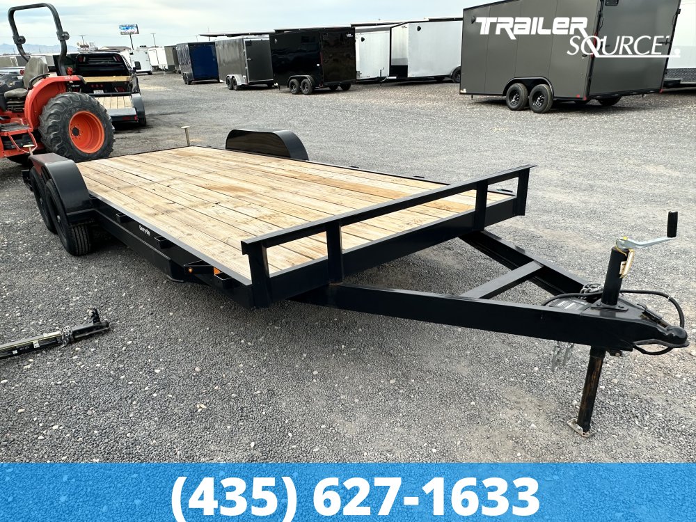 7x20 Carry-On Flatbed Car Hauler