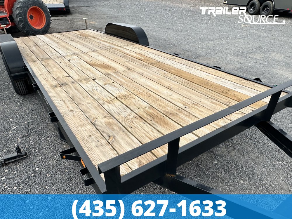 7x20 Carry-On Flatbed Car Hauler