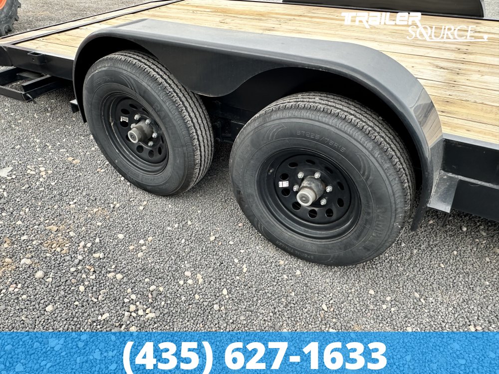 7x20 Carry-On Flatbed Car Hauler