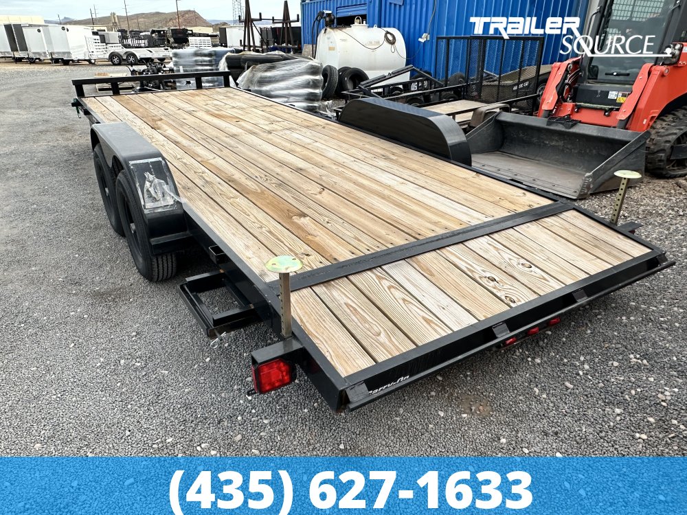 7x20 Carry-On Flatbed Car Hauler