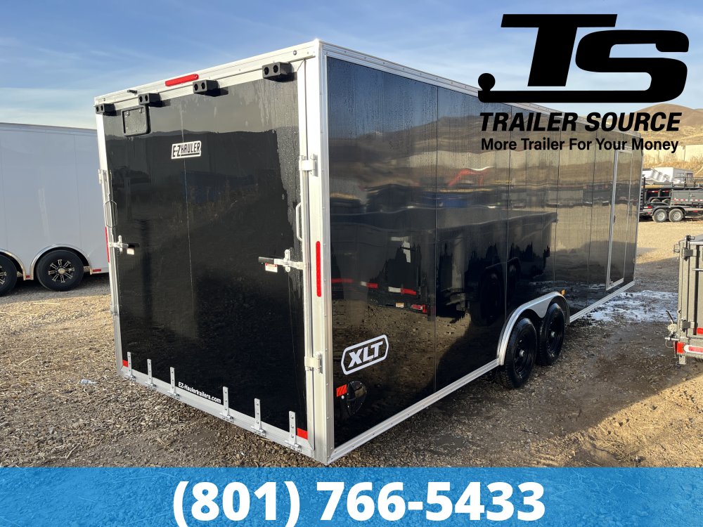 8.5x24 Alcom Aluminum EZ Hauler XLT Trailer - 7'0" Interior - 10K GVWR -