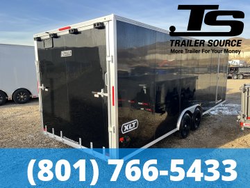 8.5x24 Alcom Aluminum EZ Hauler XLT Trailer - 7'0" Interior - 10K GVWR -