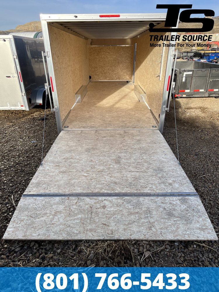 8.5x24 Alcom Aluminum EZ Hauler XLT Trailer - 7'0" Interior - 10K GVWR -