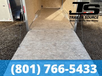 8.5x24 Alcom Aluminum EZ Hauler XLT Trailer - 7'0" Interior - 10K GVWR -