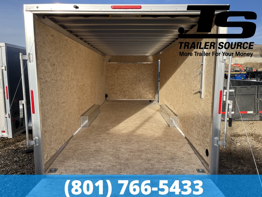 8.5x24 Alcom Aluminum EZ Hauler XLT Trailer - 7'0" Interior - 10K GVWR -