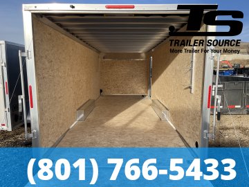 8.5x24 Alcom Aluminum EZ Hauler XLT Trailer - 7'0" Interior - 10K GVWR -